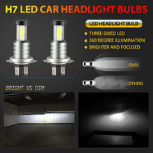 Load image into Gallery viewer, 4x H7 LED Headlight Bulb Kit