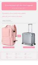 Load image into Gallery viewer, Travel Carry On Backpack With Shoe Compartment