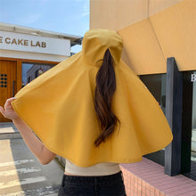Load image into Gallery viewer, Elegant Wide Brim Sun Protection Shawl Hat for Women