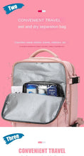 Load image into Gallery viewer, Travel Carry On Backpack With Shoe Compartment