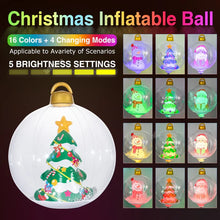 Load image into Gallery viewer, Inflatable Outdoor Christmas Ball With Lights (LED)