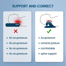 Load image into Gallery viewer, Neck Stretcher Cervical Chiropractic Traction Device Pillow for Pain Relief