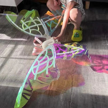 Load image into Gallery viewer, Electric Colorful Kids / Adults LED Fairy Wings Costume