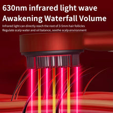 Load image into Gallery viewer, Hair Growth Massage Comb - Red Light Scalp Massager