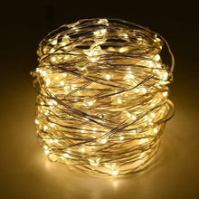 Load image into Gallery viewer, String Solar Lights Outdoor (Clear Cable)