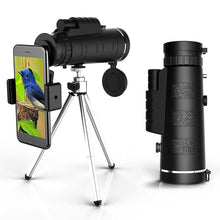 Load image into Gallery viewer, Starscope HD Monocular - High Power Monocular With Smartphone Holder & Tripod – Waterproof Monocular Telescope