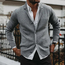 Load image into Gallery viewer, Plain cardigan with pockets