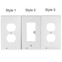 Load image into Gallery viewer, 4-Pack: LED Night Light Outlet Cover – Assorted Styles