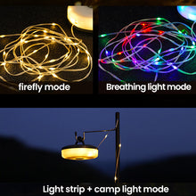 Load image into Gallery viewer, Waterproof, Portable, Stowable String Of Lights For Outdoor Use