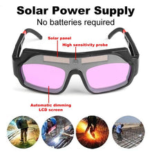 Load image into Gallery viewer, Auto Diimable Welding Glasses