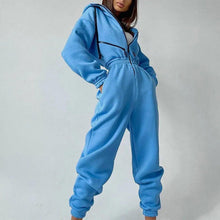 Load image into Gallery viewer, Basic Hooded Jumpsuit