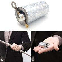 Load image into Gallery viewer, Martial Arts Pocket Staff - High Quality Stainless Steel Silver