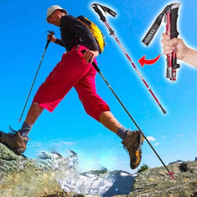 Load image into Gallery viewer, Adjustable Trekking Poles - Foldable Telescopic Pole