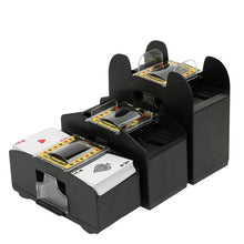 Load image into Gallery viewer, Automatic Playing Card Shuffler – Perfect for 2-6 Decks, Battery-Free Precision for Smooth, Hands-Free Gameplay