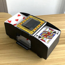 Load image into Gallery viewer, Automatic Playing Card Shuffler – Perfect for 2-6 Decks, Battery-Free Precision for Smooth, Hands-Free Gameplay
