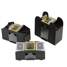 Load image into Gallery viewer, Automatic Playing Card Shuffler – Perfect for 2-6 Decks, Battery-Free Precision for Smooth, Hands-Free Gameplay