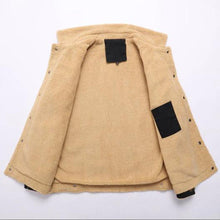 Load image into Gallery viewer, Foldover Collar Aviator Jacket
