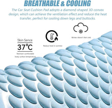 Load image into Gallery viewer, Cooling Gel Car Seat Cushion