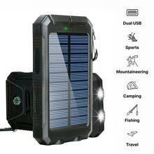 Load image into Gallery viewer, 500000 MAH Solar Charger, Waterproof Power Bank, External
