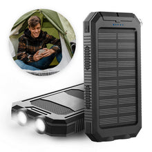 Load image into Gallery viewer, 500000 MAH Solar Charger, Waterproof Power Bank, External