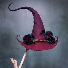 Load image into Gallery viewer, Halloween Party Felt Witch Hats