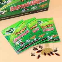 Load image into Gallery viewer, Green Leaf Powder Cockroach Killer Bait Repeller Killing Trap Pest Control