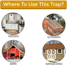 Load image into Gallery viewer, Premium Bucket Lid Mouse Trap
