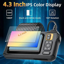 Load image into Gallery viewer, Industrial Endoscope Inspection Camera – 1080p Hd With 4.3-Inch Display Adjustable Lens