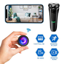 Load image into Gallery viewer, 1080P HD WiFi Mini Shaver Razor Camera | WiFi Motion Detection Cam