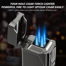 Load image into Gallery viewer, Cigar Lighter And Cutter Combo