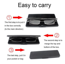 Load image into Gallery viewer, Compact Mens & Ladies Folding Reading Glasses