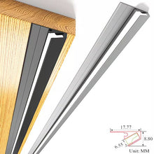 Load image into Gallery viewer, 45 Degree LED Under Cabinet Lighting Bars Invisible Ultra Thin Strips