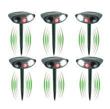 Load image into Gallery viewer, Ultrasonic Chipmunk Repeller - Solar Powered - Get Rid of Chipmunks in 48 Hours