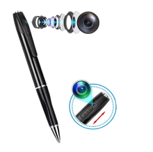 Load image into Gallery viewer, Mini Camera Pen Pocket Digital Voice Video Recorder for Business Conference 1080P Wearable Body Micro Cam Security Cameras