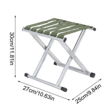 Load image into Gallery viewer, Portable Camping Folding Stool