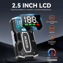 Load image into Gallery viewer, Portable Car Jump Starter with Power Bank - 3000A