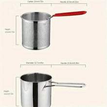 Load image into Gallery viewer, 1200ML Deep Fryer Pot with Strainer