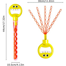 Load image into Gallery viewer, 32 Hole Smiling Face Bubble Wand (Random Color)