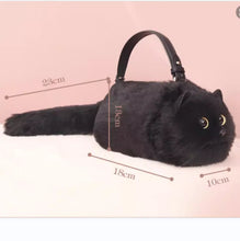 Load image into Gallery viewer, One Shoulder Plush Cat Bag