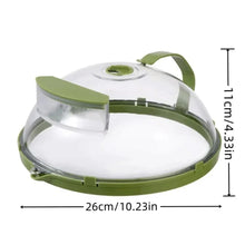 Load image into Gallery viewer, Microwave Food Cover with Water Steamer