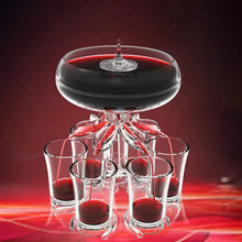 Load image into Gallery viewer, 6 Shot Glass Drink Dispenser