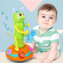 Load image into Gallery viewer, Musical Dancing Saxophone Caterpillar Toy