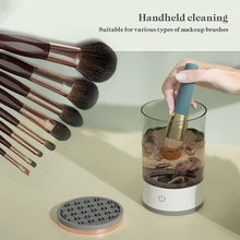 Load image into Gallery viewer, 3-in-1 Cosmetic Brush Cleaner Machine - Electric Makeup Brush Cleaner Device