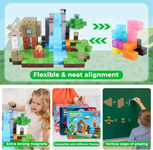Load image into Gallery viewer, Magnetic Building Blocks | 100-Piece STEM Toy Set