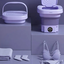 Load image into Gallery viewer, Foldable Portable Washing Machine with Spin Dryer | Mini Clothes Washer