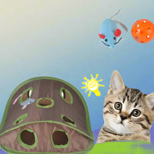 Load image into Gallery viewer, 9-Hole Tunnel Cat Mice Game