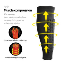 Load image into Gallery viewer, 1 Pair Honeycomb Soccer Shin Guards