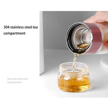 Load image into Gallery viewer, 430ml Borosilicate Glass Double Layer Tea Infuser