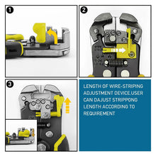 Load image into Gallery viewer, Automatic Wire Stripper Cable Cutter
