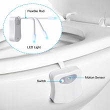 Load image into Gallery viewer, LED Toilet Night Light